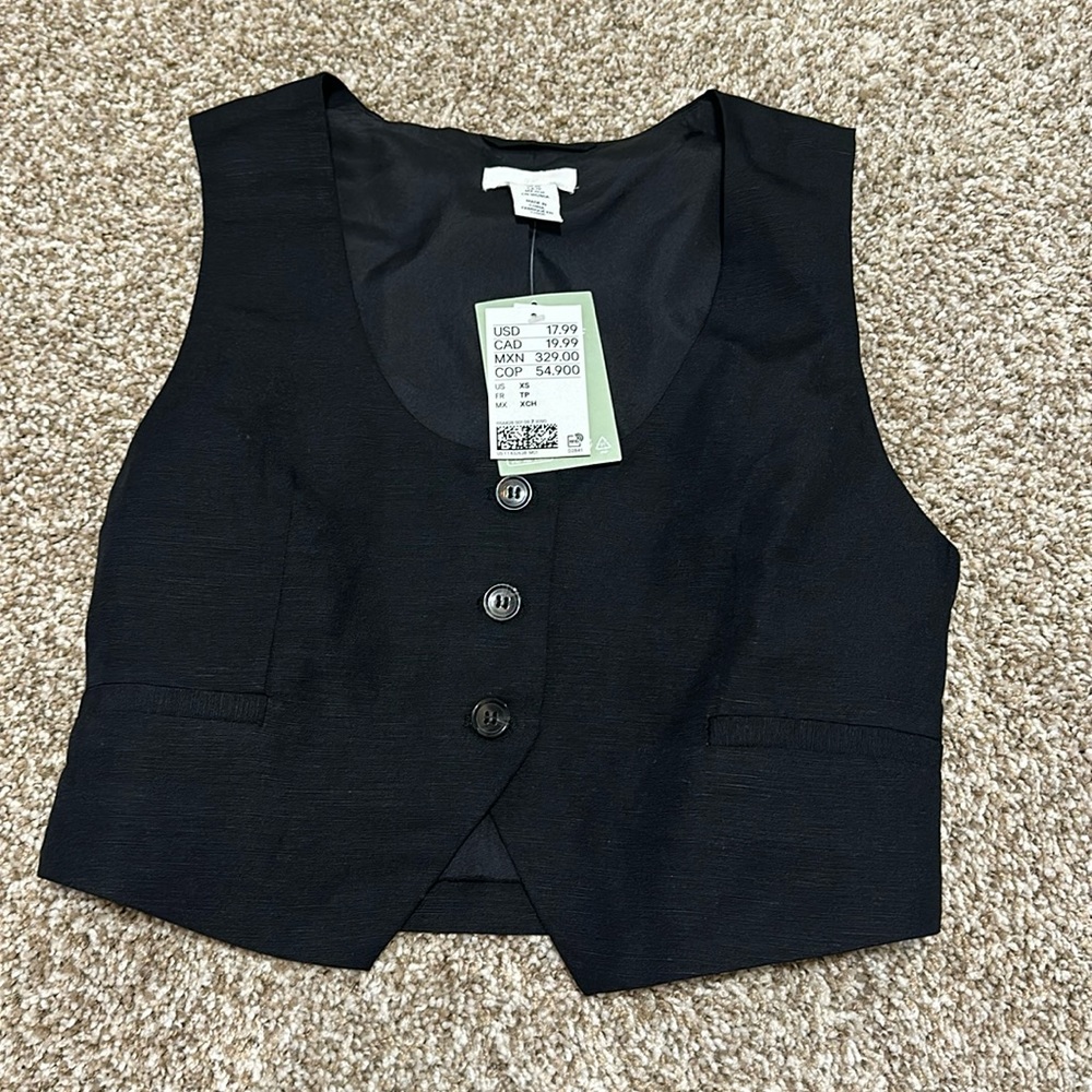 H&M Linen-blend Vest